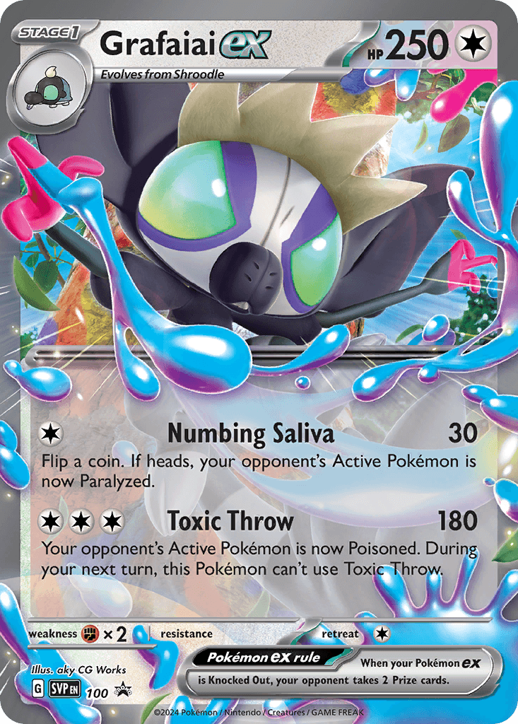 Grafaiai ex: Scarlet & Violet Black Star Promos