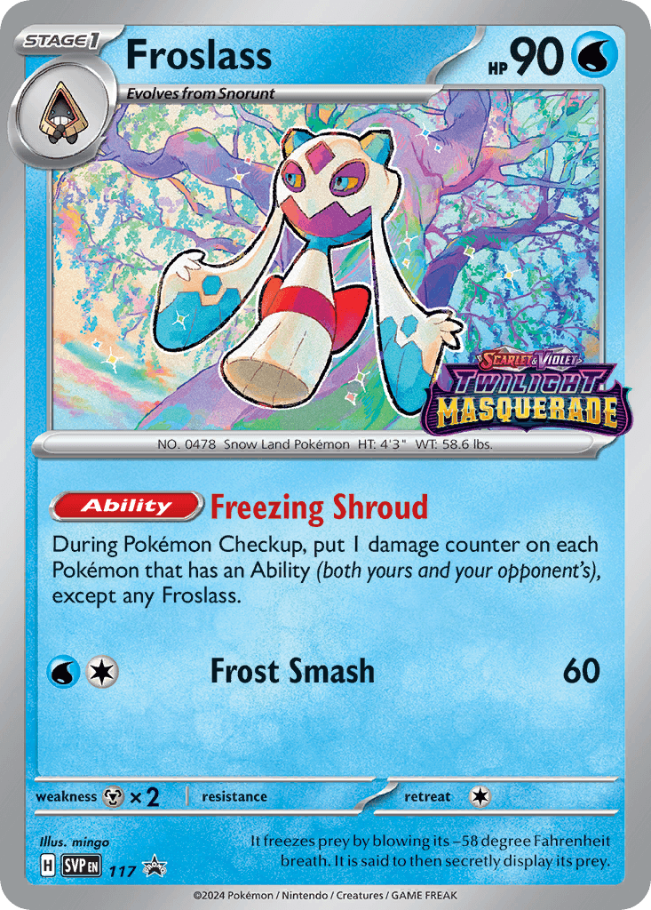 Froslass: Scarlet & Violet Black Star Promos
