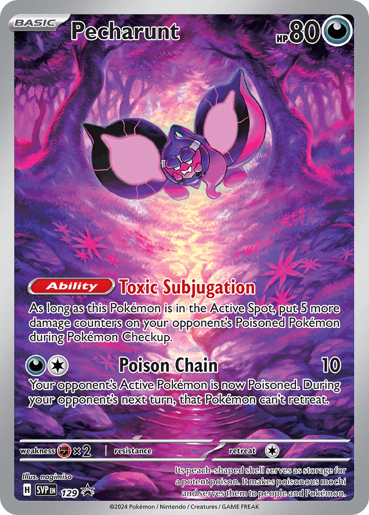 Pecharunt: Scarlet & Violet Black Star Promos