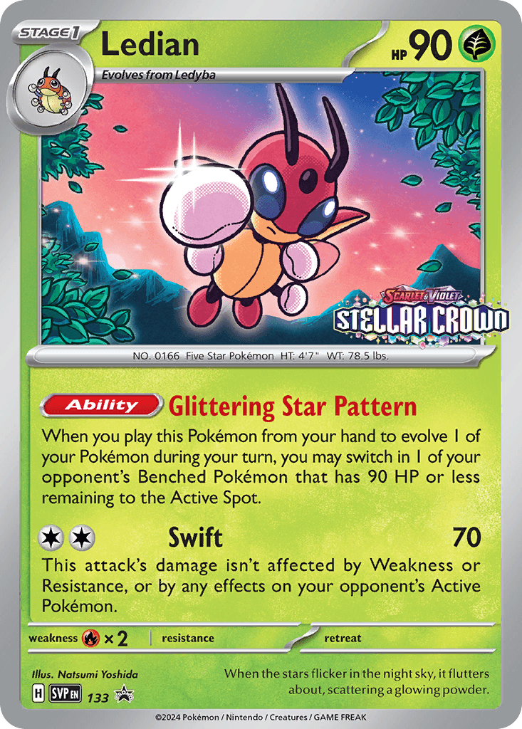 Ledian: Scarlet & Violet Black Star Promos
