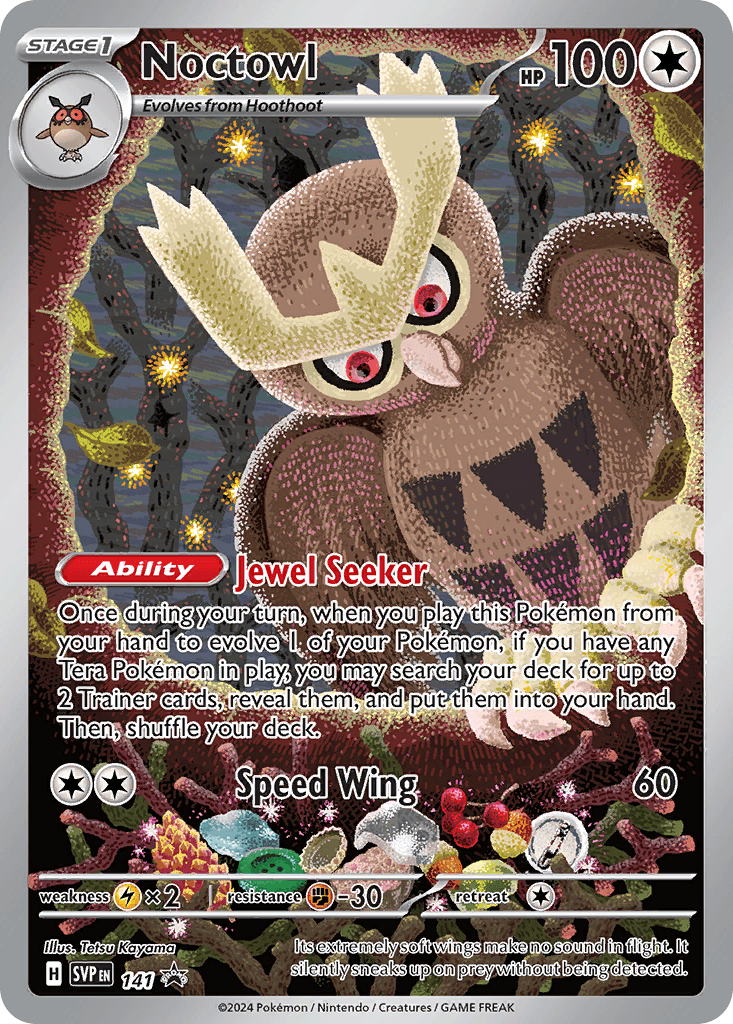 Noctowl: Scarlet & Violet Black Star Promos