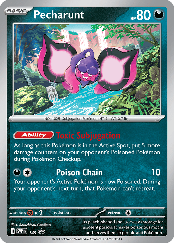 Pecharunt: Scarlet & Violet Black Star Promos