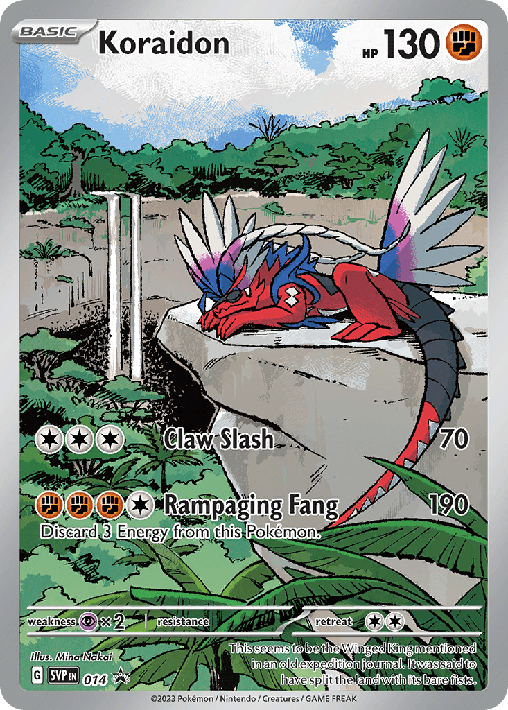 Koraidon: Scarlet & Violet Black Star Promos