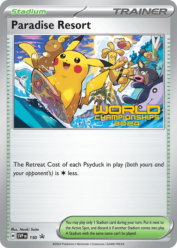 Paradise Resort: Scarlet & Violet Black Star Promos