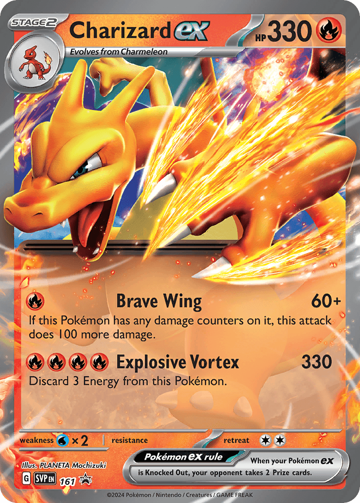 Charizard ex: Scarlet & Violet Black Star Promos
