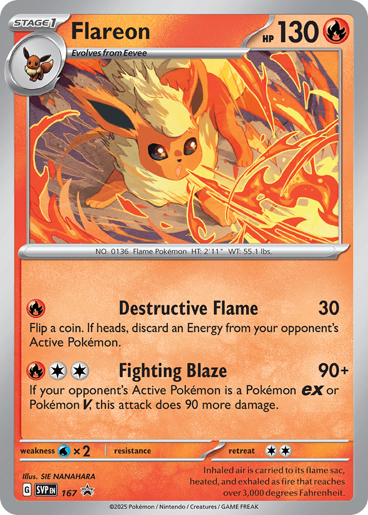 Flareon: Scarlet & Violet Black Star Promos