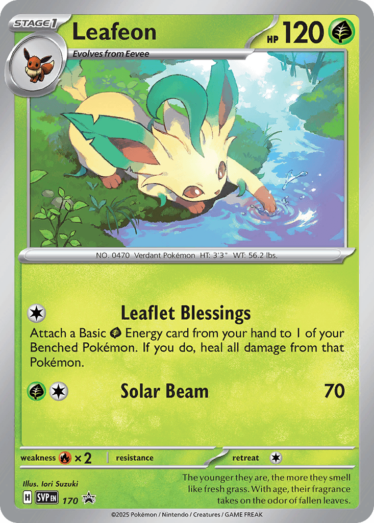 Leafeon: Scarlet & Violet Black Star Promos