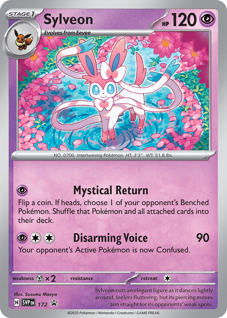 Sylveon: Scarlet & Violet Black Star Promos