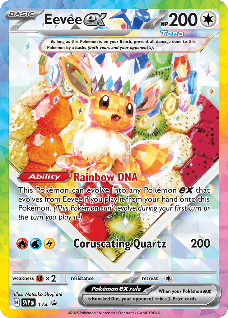 Eevee ex: Scarlet & Violet Black Star Promos