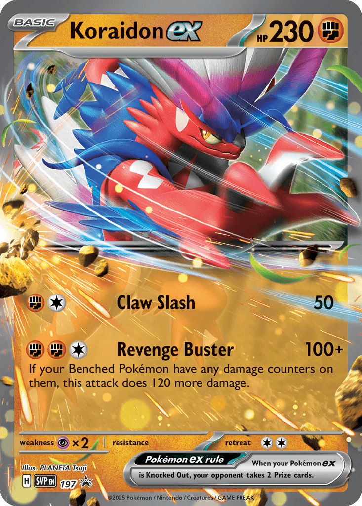 Koraidon ex: Scarlet & Violet Black Star Promos