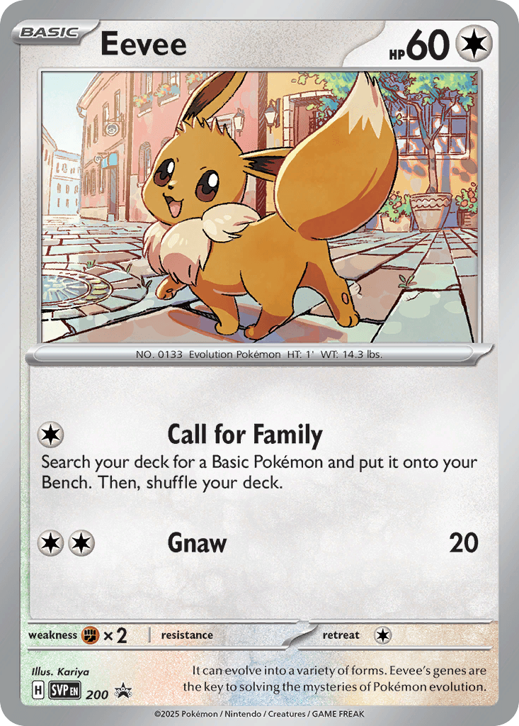 Eevee: Scarlet & Violet Black Star Promos
