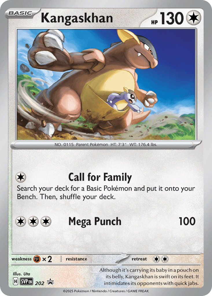 Kangaskhan: Scarlet & Violet Black Star Promos