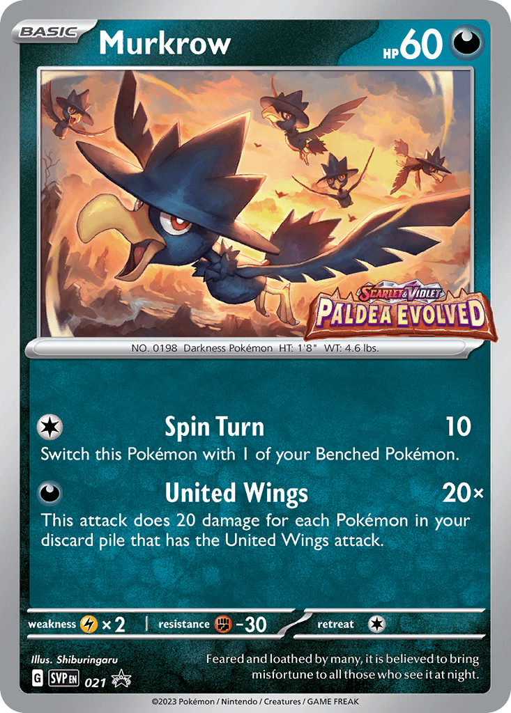 Murkrow: Scarlet & Violet Black Star Promos