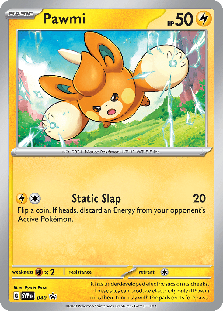 Pawmi: Scarlet & Violet Black Star Promos