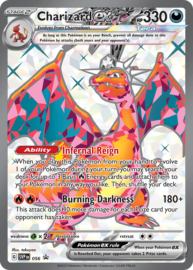 Charizard ex: Scarlet & Violet Black Star Promos