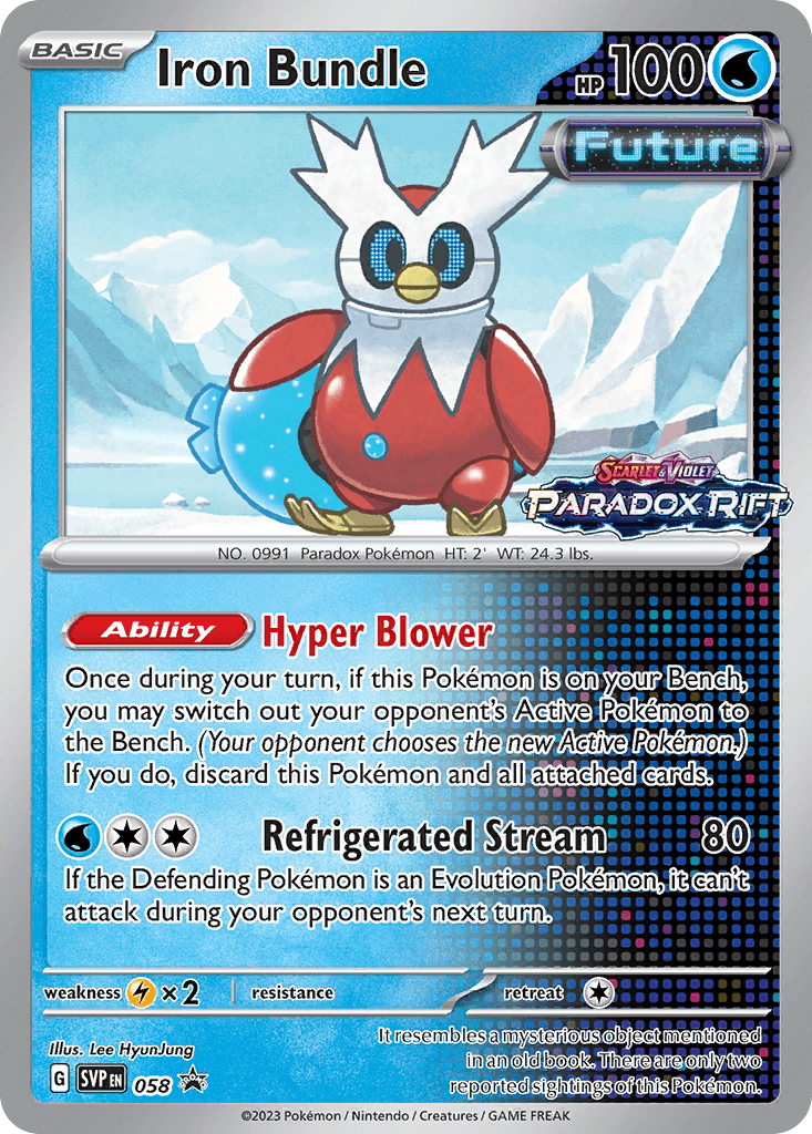 Iron Bundle: Scarlet & Violet Black Star Promos