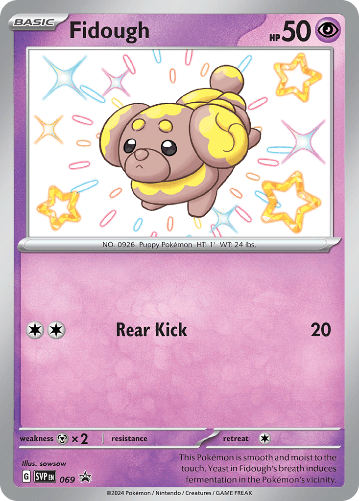 Fidough: Scarlet & Violet Black Star Promos