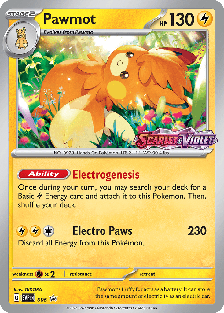 Pawmot: Scarlet & Violet Black Star Promos