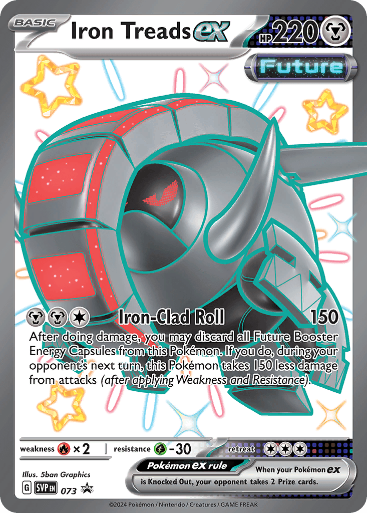 Iron Treads ex: Scarlet & Violet Black Star Promos