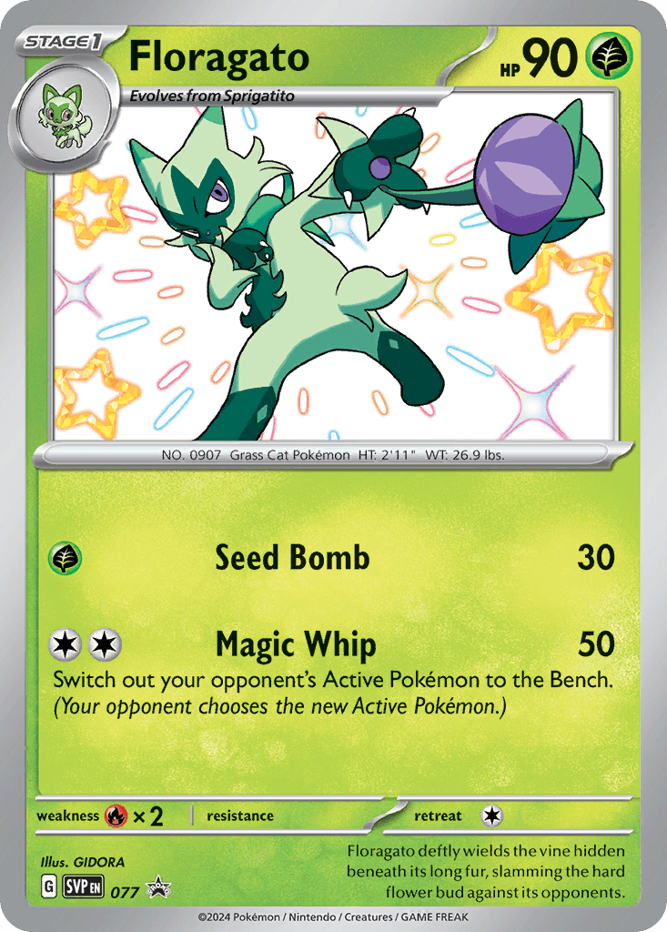 Floragato: Scarlet & Violet Black Star Promos