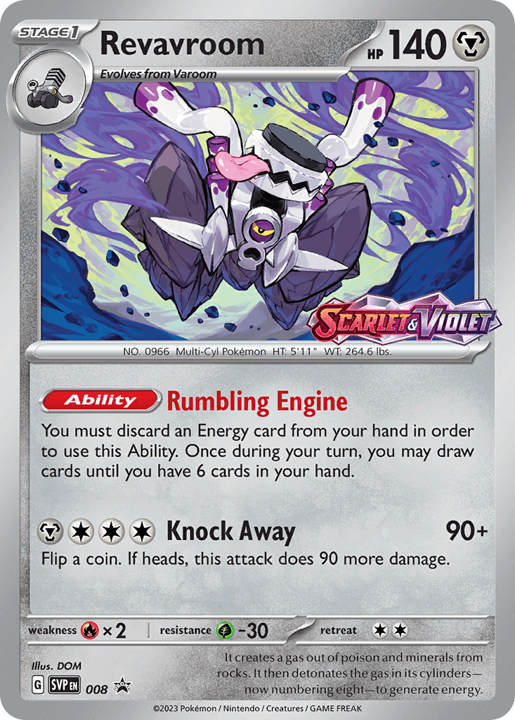 Revavroom: Scarlet & Violet Black Star Promos