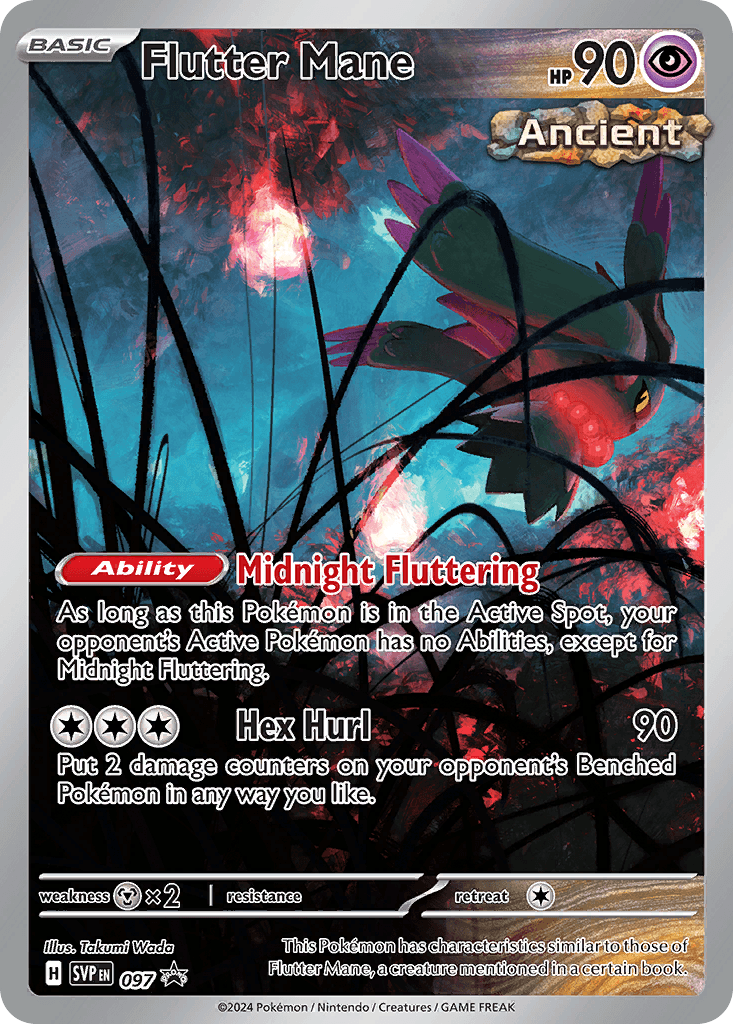 Flutter Mane: Scarlet & Violet Black Star Promos