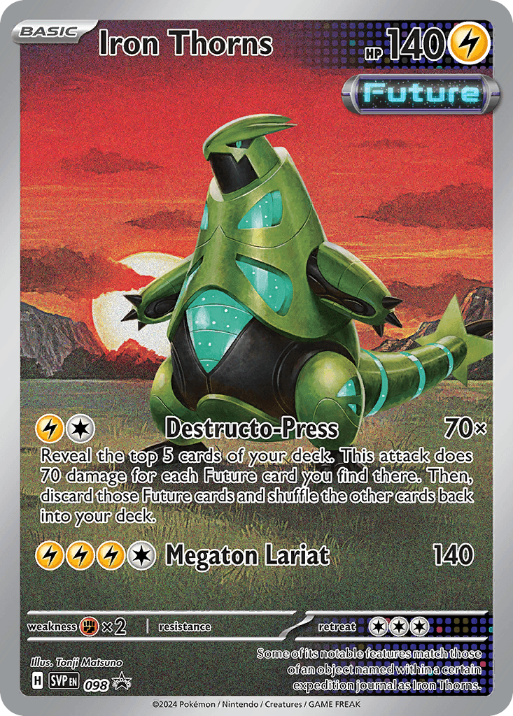 Iron Thorns: Scarlet & Violet Black Star Promos