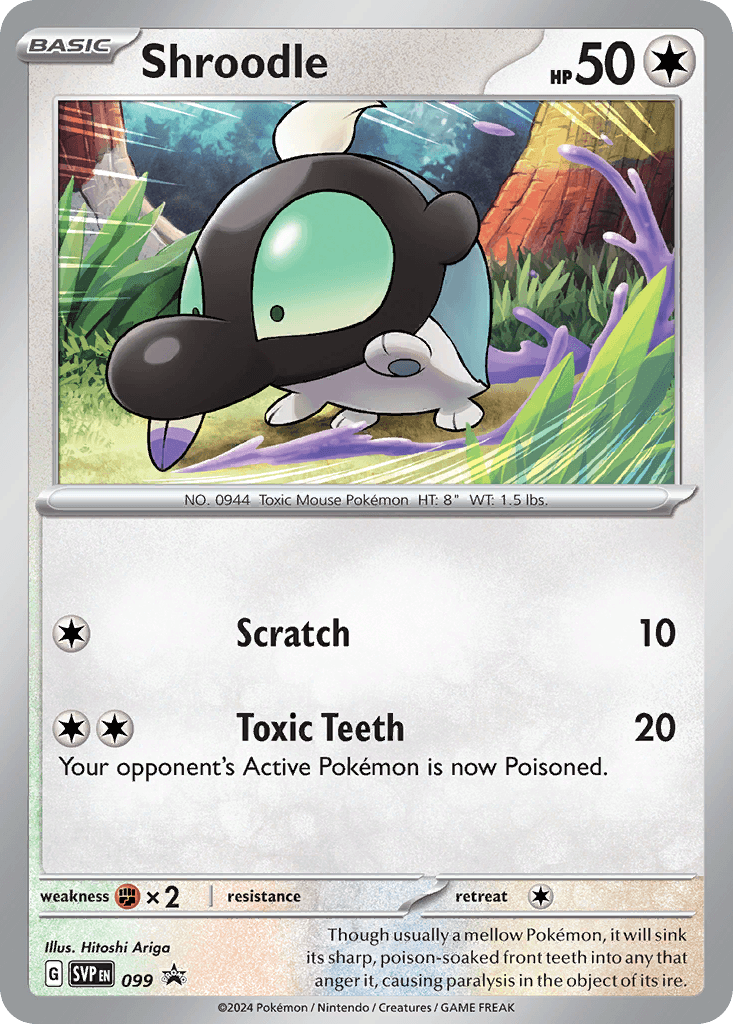 Shroodle: Scarlet & Violet Black Star Promos