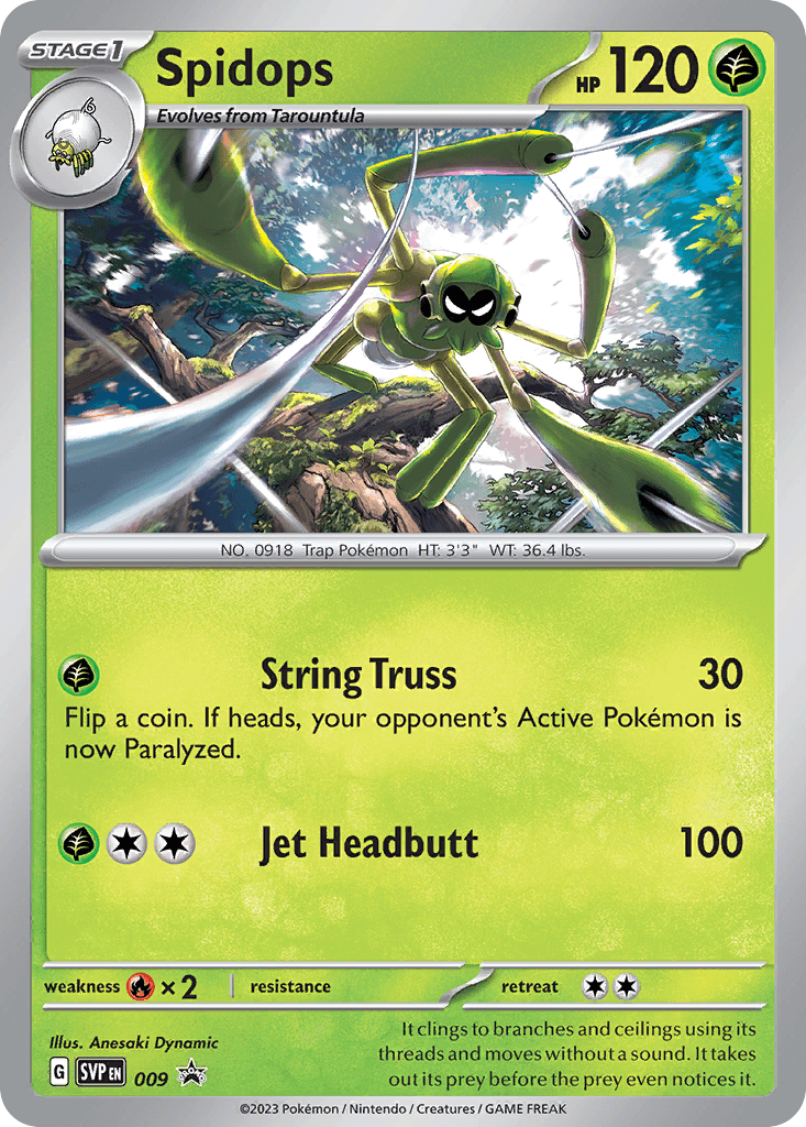 Spidops: Scarlet & Violet Black Star Promos