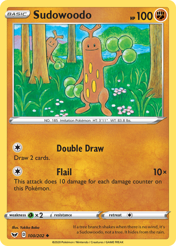 Sudowoodo: Sword & Shield