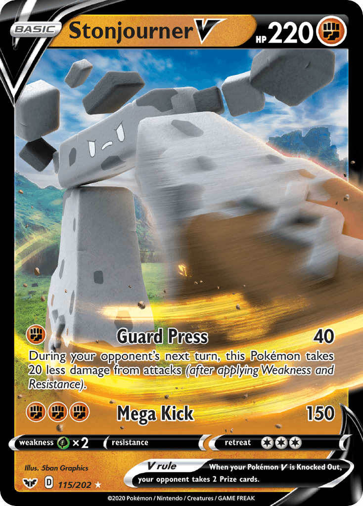 Stonjourner V: Sword & Shield