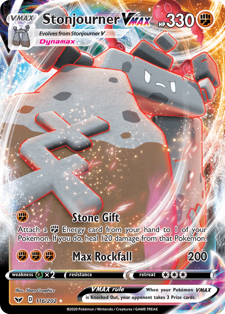 Stonjourner VMAX: Sword & Shield