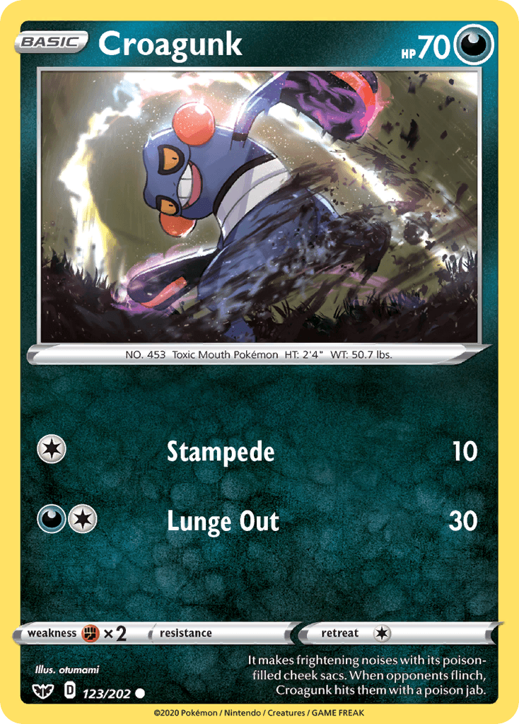 Croagunk: Sword & Shield