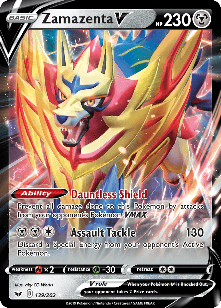 Zamazenta V: Sword & Shield