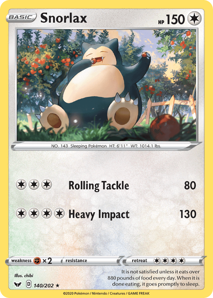 Snorlax: Sword & Shield
