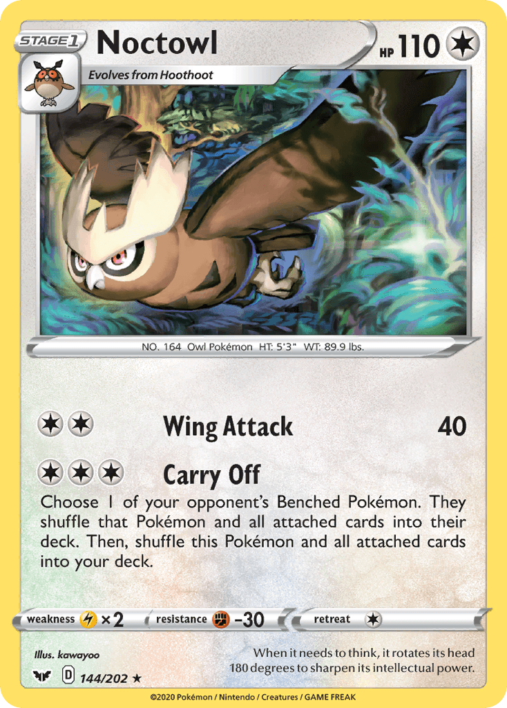 Noctowl: Sword & Shield