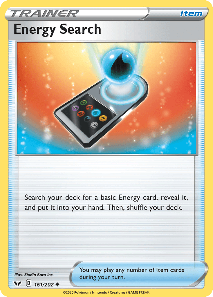 Energy Search: Sword & Shield