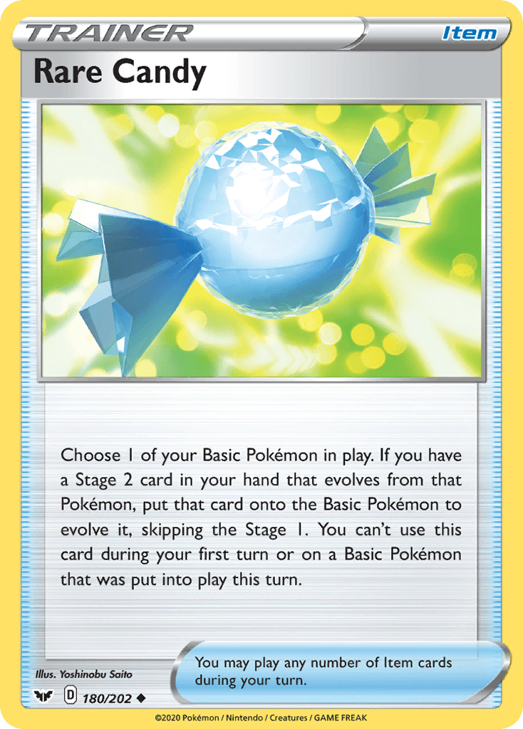 Rare Candy: Sword & Shield