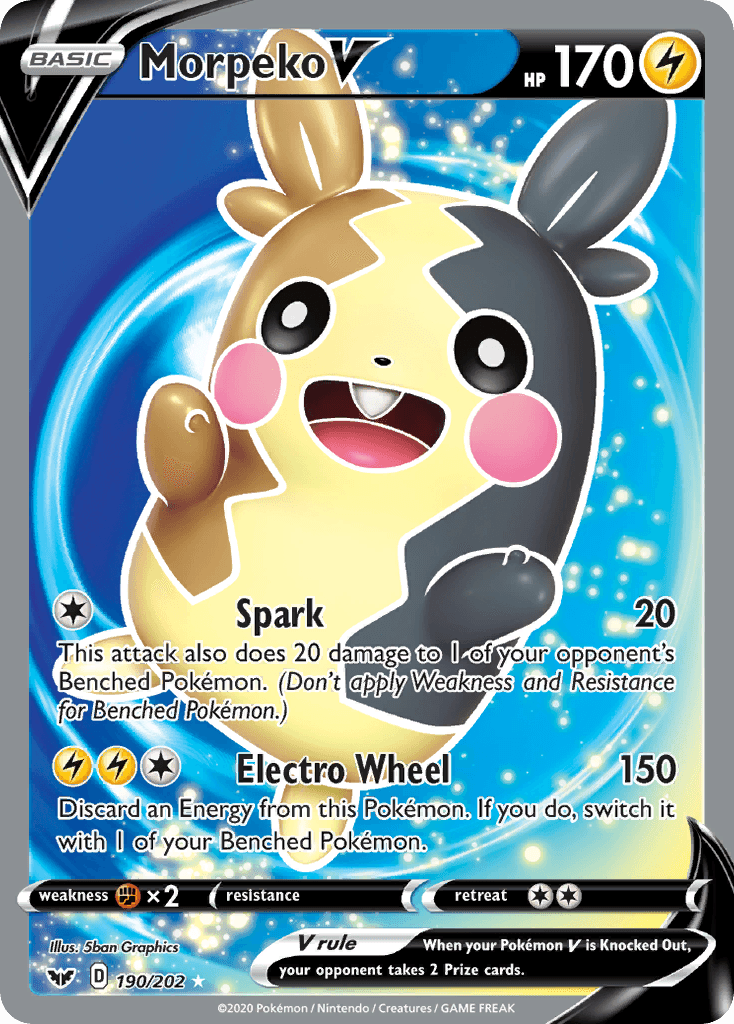 Morpeko V: Sword & Shield