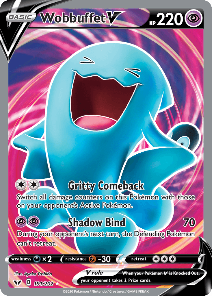 Wobbuffet V: Sword & Shield