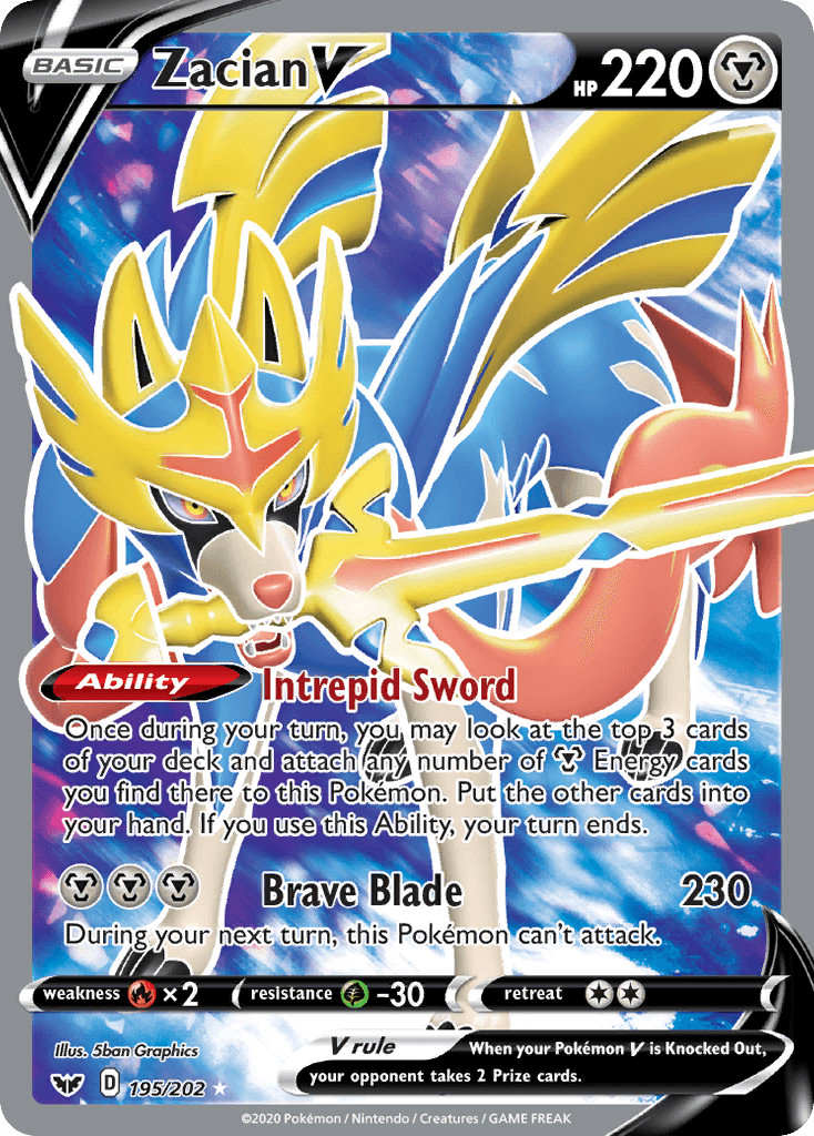 Zacian V: Sword & Shield