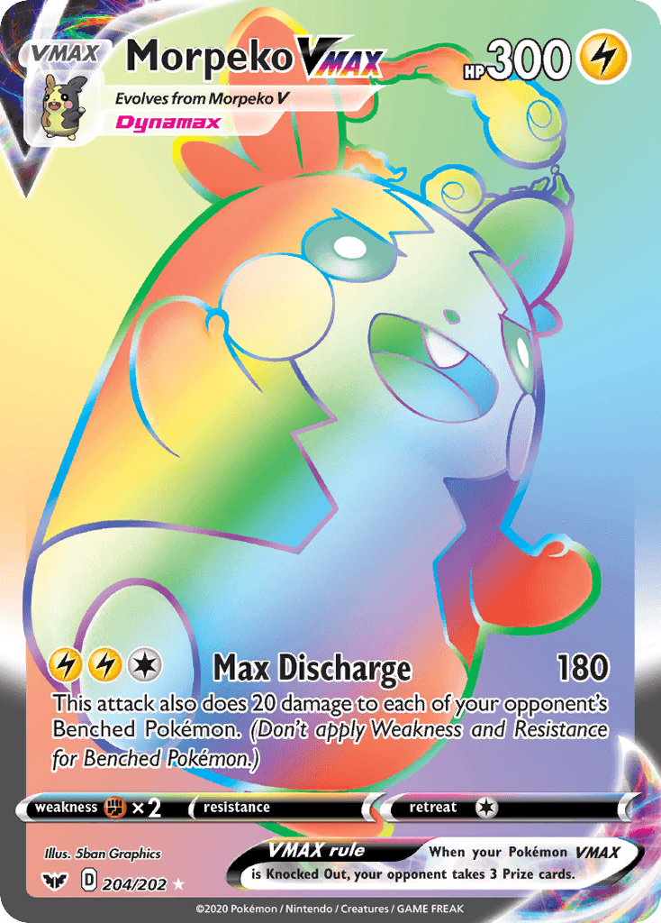Morpeko VMAX: Sword & Shield