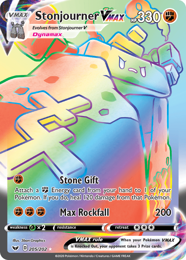 Stonjourner VMAX: Sword & Shield