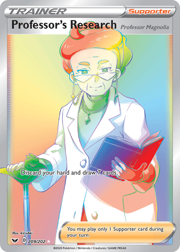 Professor's Research (Professor Magnolia): Sword & Shield