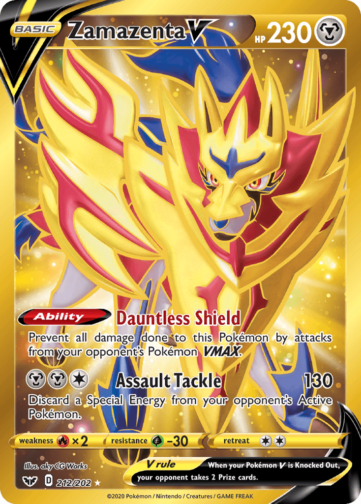 Zamazenta V: Sword & Shield