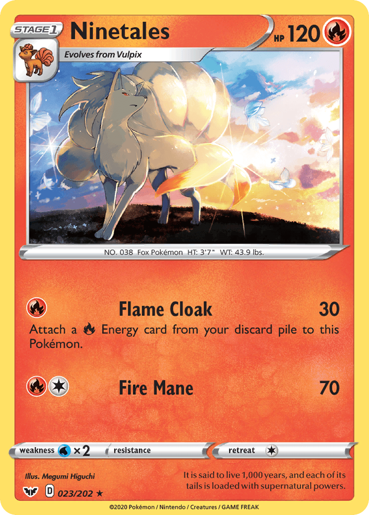 Ninetales: Sword & Shield