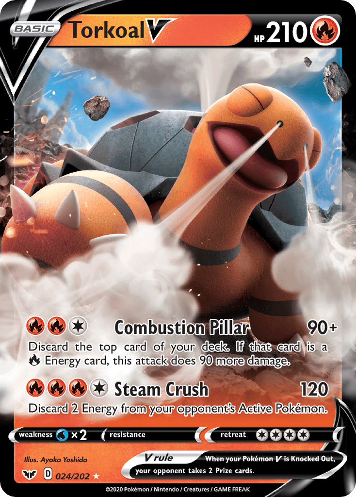 Torkoal V: Sword & Shield