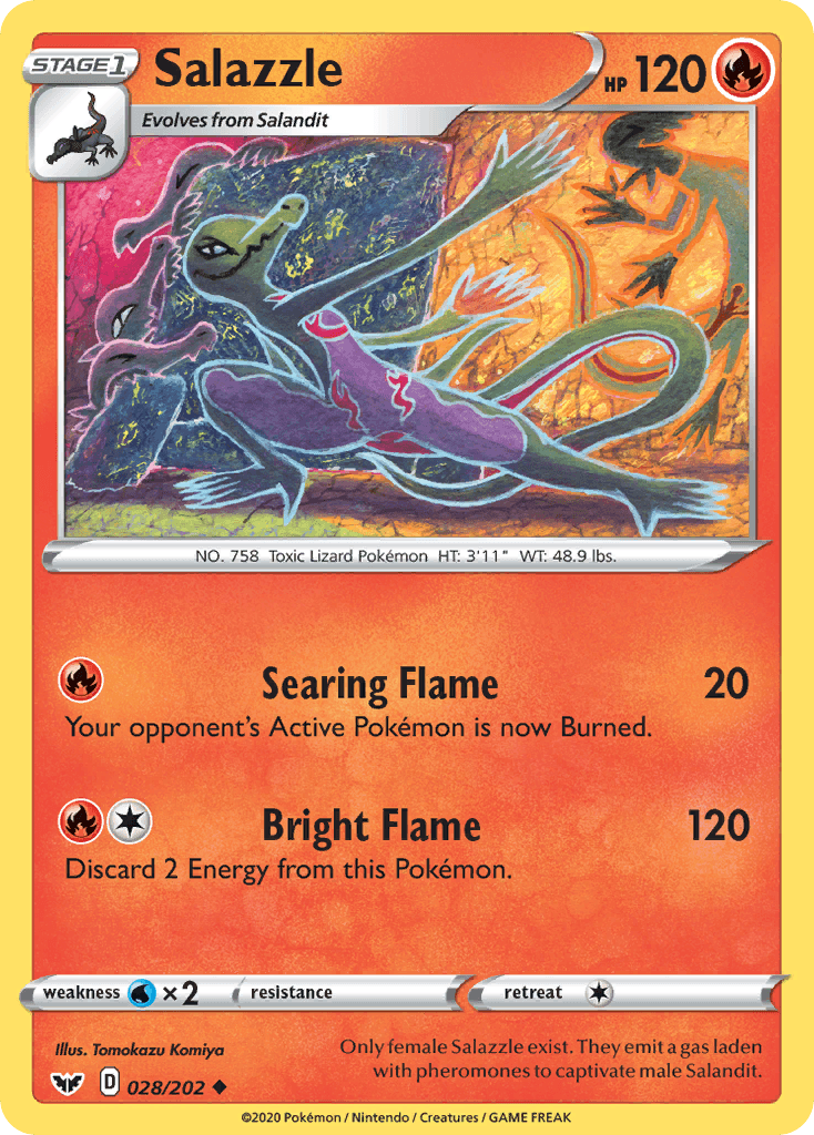 Salazzle: Sword & Shield