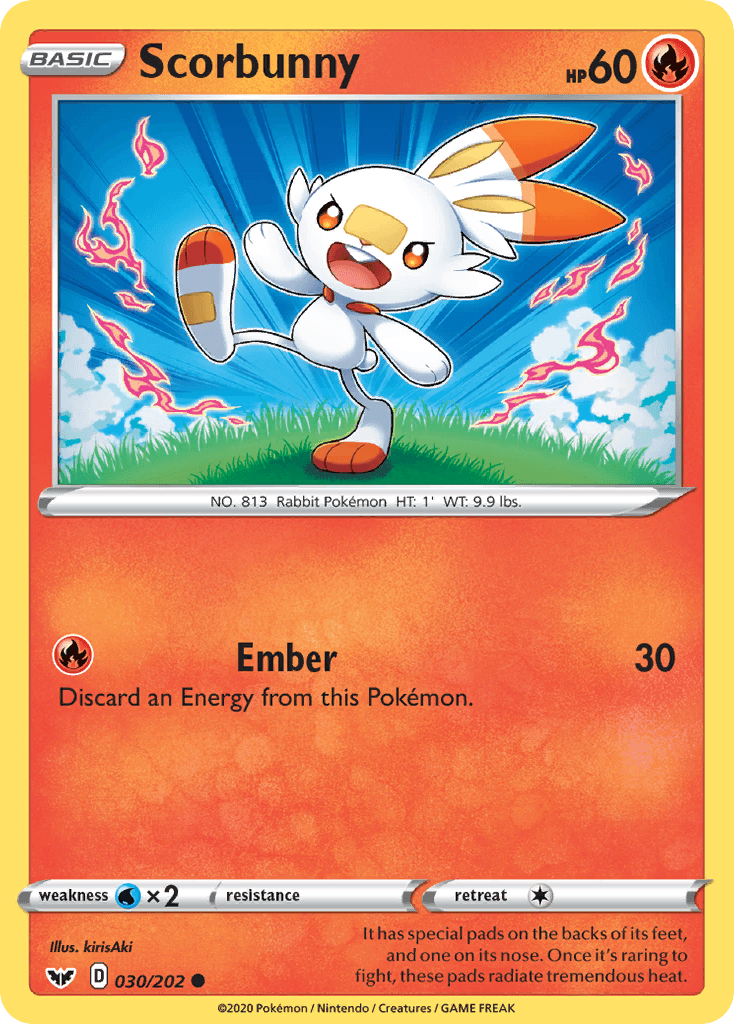 Scorbunny: Sword & Shield