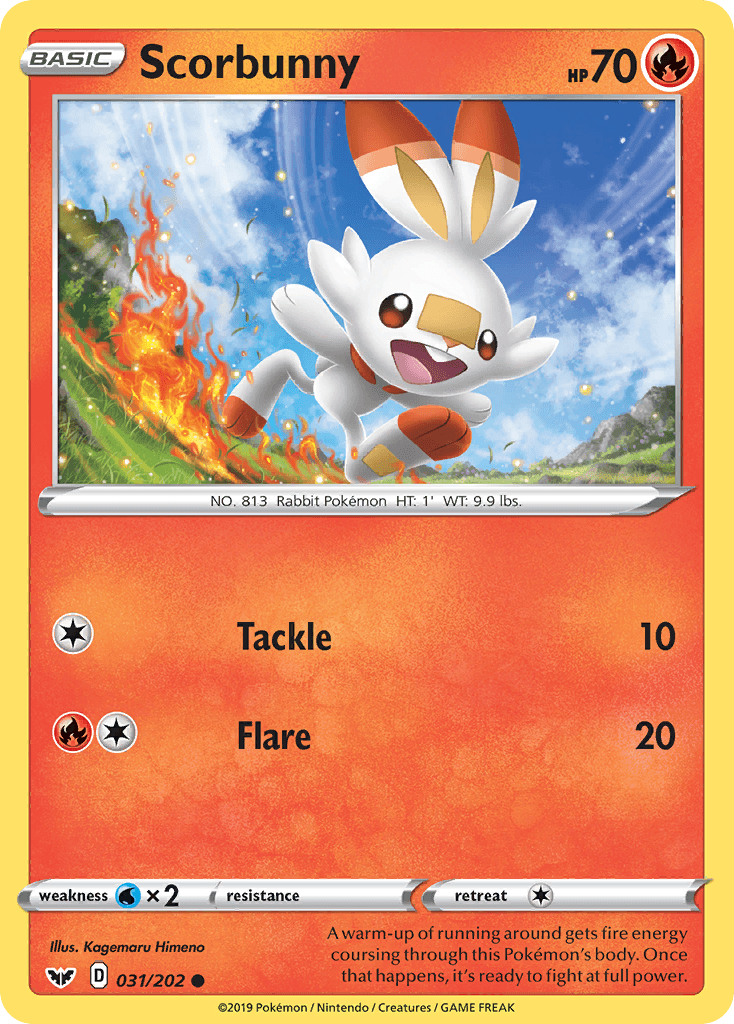 Scorbunny: Sword & Shield